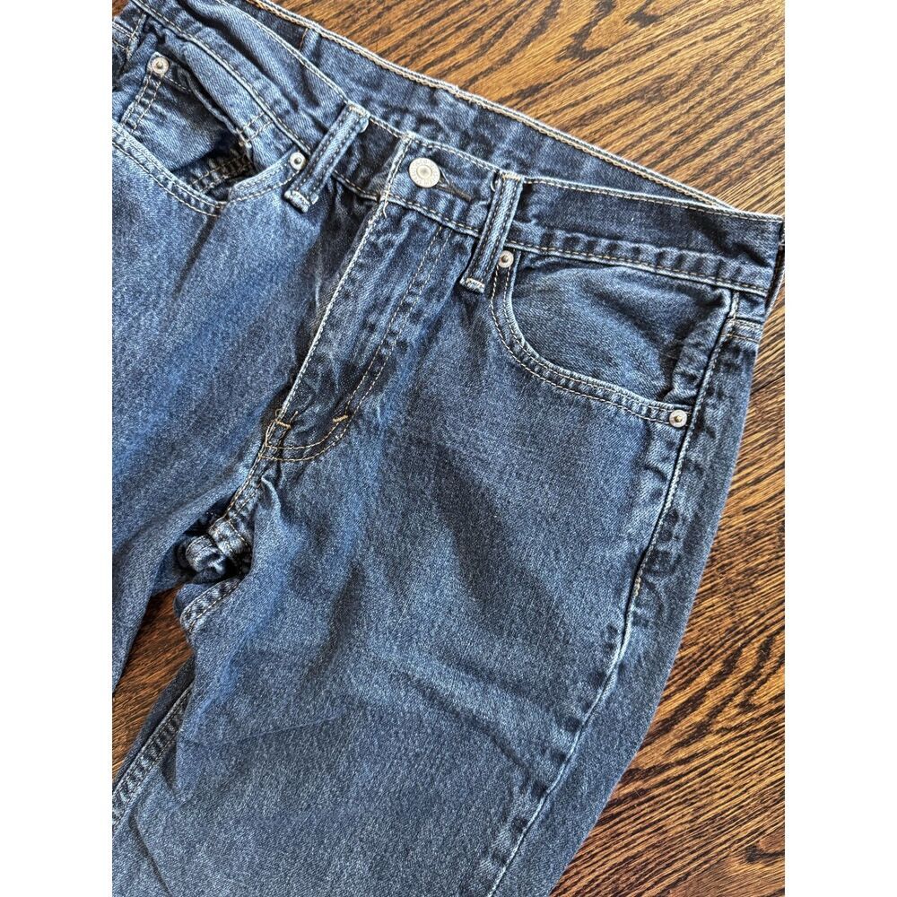 Levi's 514 Men's Jeans 31x32 Straight Fit Medium Wash Blue Denim - Picture 5 of 6